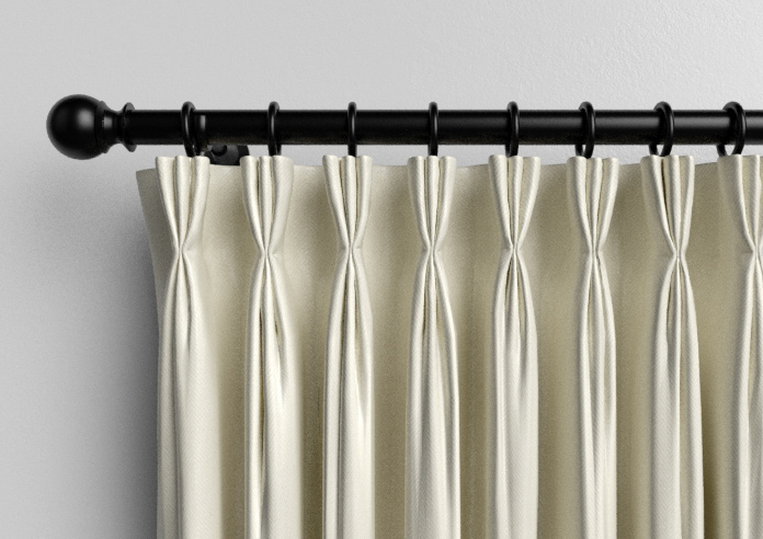 Soft Chevron, Cream - Made to Measure Curtains - Image 11